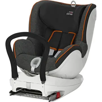 Britax Römer Autositz DUALFIX, Gruppe 0+/1 (Geburt - 18 kg), Kollektion 2018, Black Marble -