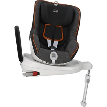 Britax Römer Autositz DUALFIX, Gruppe 0+/1 (Geburt - 18 kg), Kollektion 2018, Black Marble - 