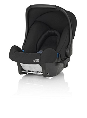 Britax Römer Baby-Safe, Babyschale Gruppe 0+ (Geburt - 13 kg), Kollektion 2019, cosmos black -