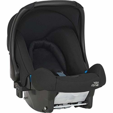 Britax Römer Baby-Safe, Babyschale Gruppe 0+ (Geburt - 13 kg), Kollektion 2019, cosmos black - 