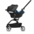 Cybex Gold Babyschale Aton M, Inkl. Neugeboreneneinlage, Ab Geburt bis ca. 18 Monate, Max. 13 kg, Premium Black - 