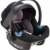 Cybex Gold Babyschale Aton M i-Size, Inkl. Neugeboreneneinlage, Für Kinder ab 45 cm bis 87 cm, Max. 13 kg, Premium Black -