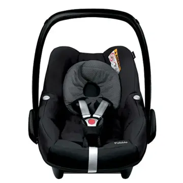 Maxi-Cosi Pebble, Babyschale Gruppe 0+ (0-13 kg), schwarz, ohne Isofix-Station - 