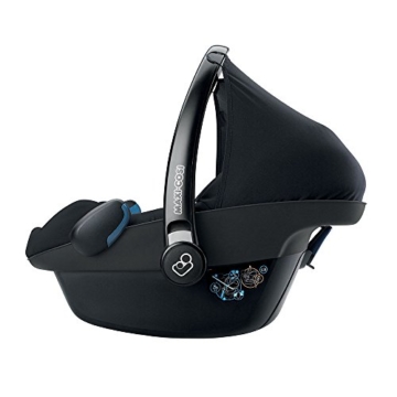 Maxi-Cosi Pebble, Babyschale Gruppe 0+ (0-13 kg), schwarz, ohne Isofix-Station - 