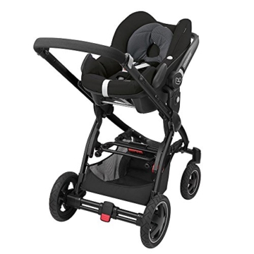 Maxi-Cosi Pebble, Babyschale Gruppe 0+ (0-13 kg), schwarz, ohne Isofix-Station - 