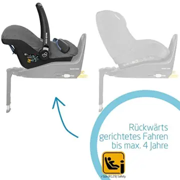 Maxi-Cosi Rock sichere Babyschale, Gruppe 0 + (0-13kg), Kindersitz für One i-Size, sparkling grau - 
