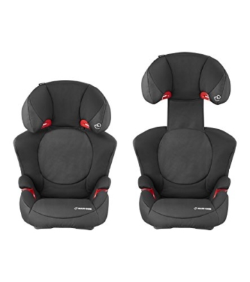 Maxi-Cosi Rodi XP Fix, Kinderautositz Gruppe 2/3 (ab 3,5 Jahre bis ca. 12 Jahre), Kollektion 2017, schwarz, mit Isofix - 